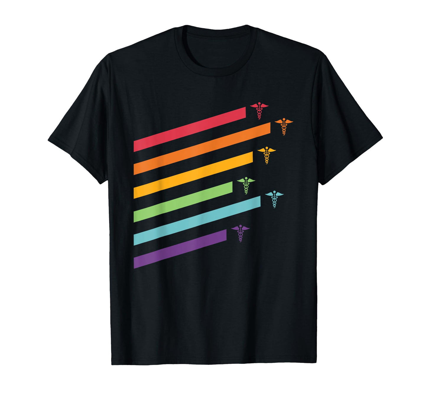 Nurse Doctor Rainbow Pride LGBTQ T-Shirt