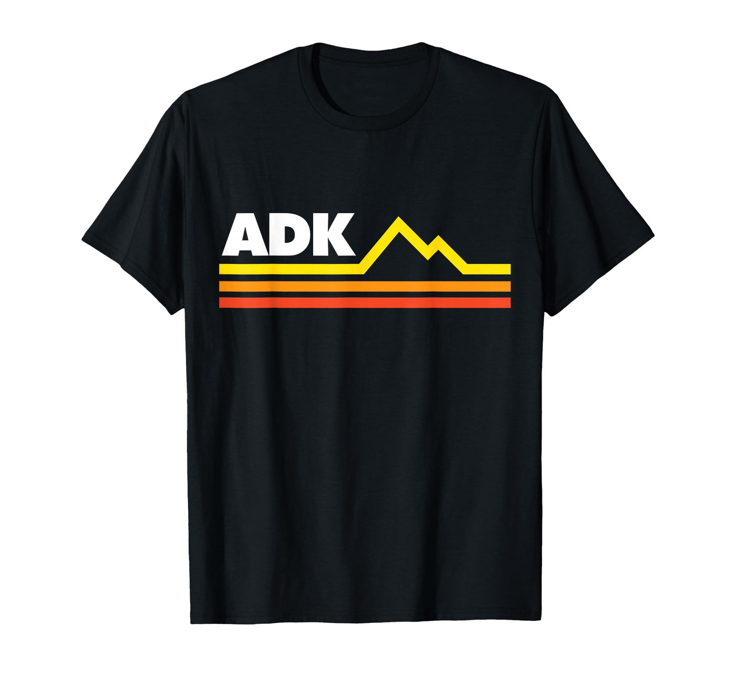 ADK Adirondack Mountains Retro T-Shirt