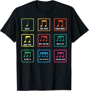 Classic Composers Classical Music - Classical Musician T-Shirt