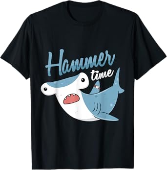 Hammer Time Hammerhead Shark Marine Biologist T-Shirt