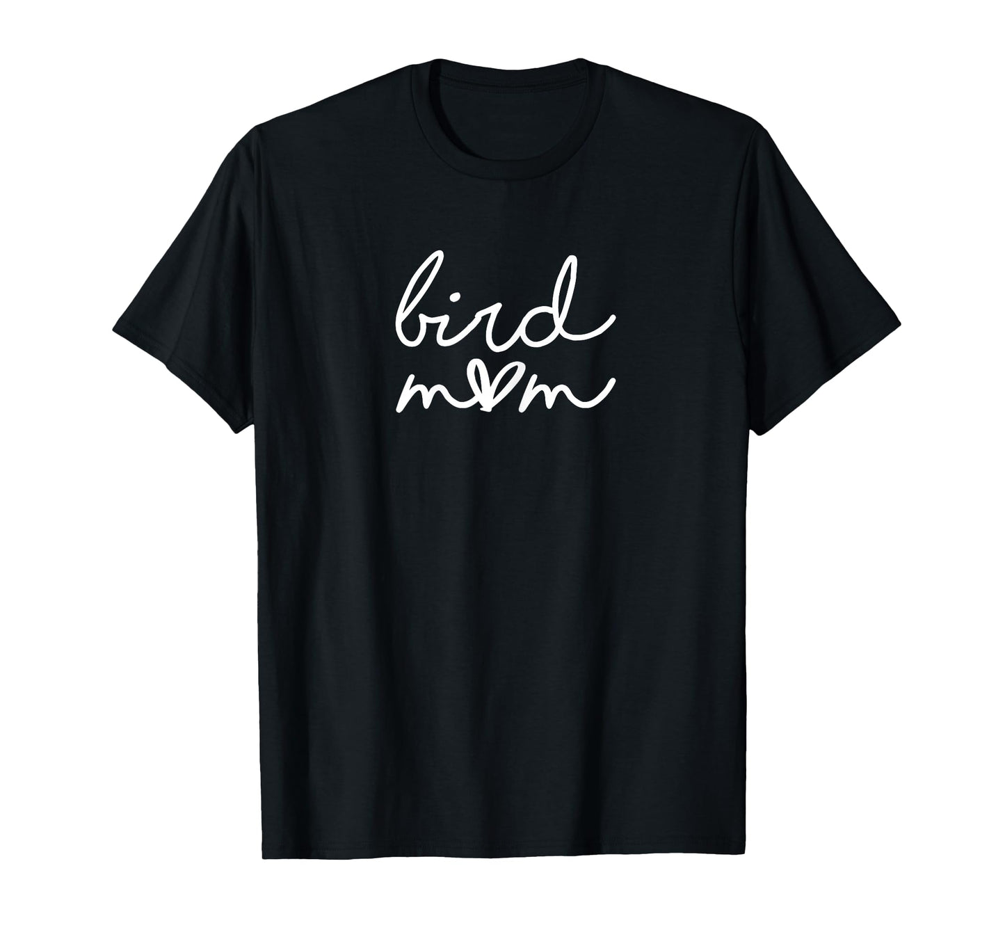 GO WITH THE PAW Bird Mom for Bird Lover Women Mothers Day T-Shirt