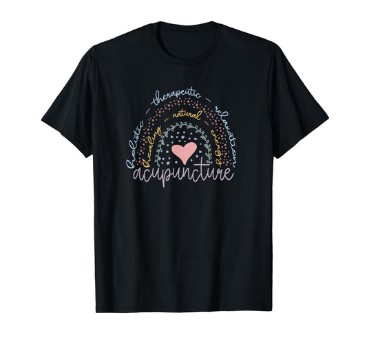 Cute Rainbow Acupuncture T-Shirt