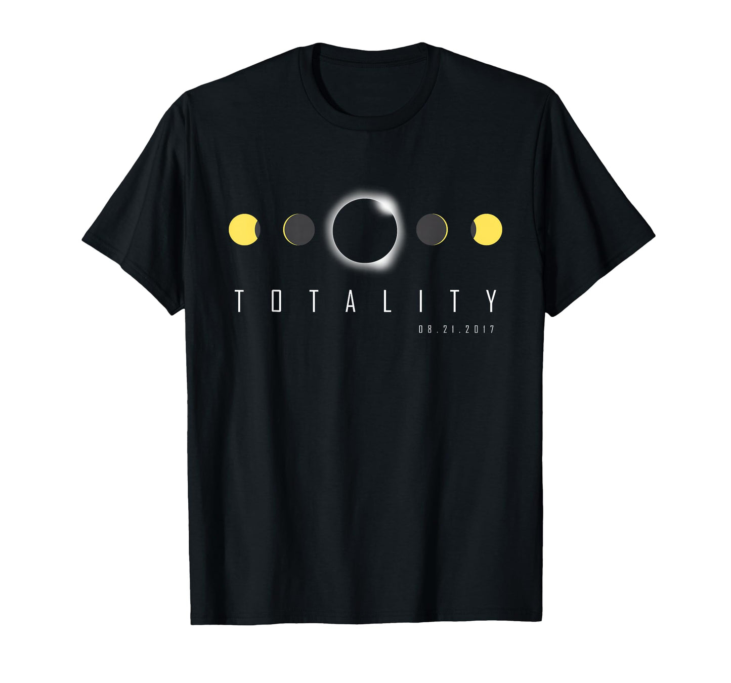 Total Eclipse Shirt 2017, Solar Eclipse Phases Totality Gift T-Shirt
