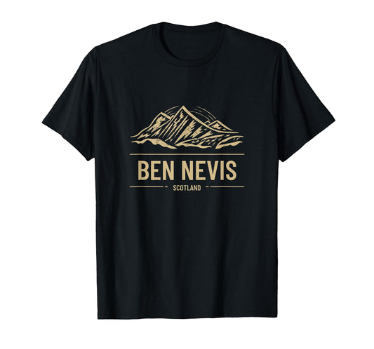 Ben Nevis Scotland Mountain Adventure Hiking Product T-Shirt