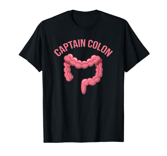 Captain Colon Funny Diverticulitis Awareness Gift T-Shirt