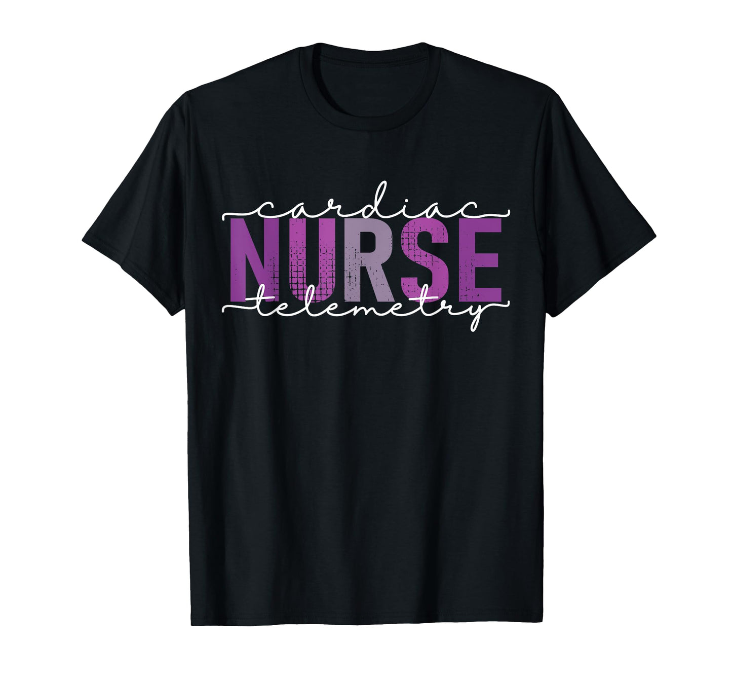 Cardiac Telemetry Nurse Practitioner Heart Nursing PCU Nurse T-Shirt