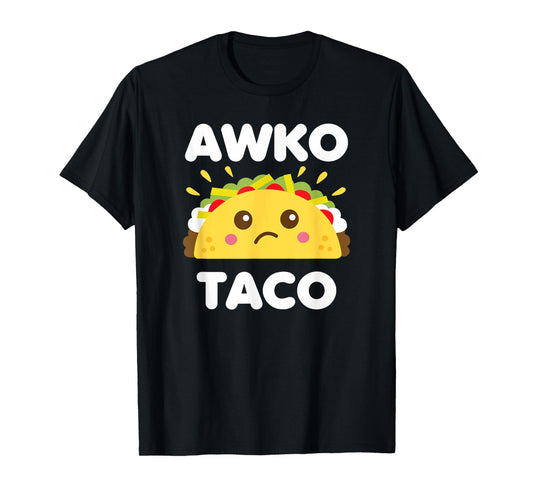 Awko Taco Awkward Funny Cute Kawaii Food T-Shirt