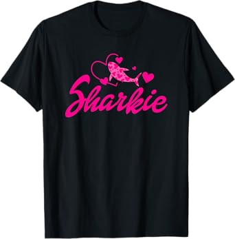 Cute Shark Mens Womens Kids Funny Shark T-Shirt
