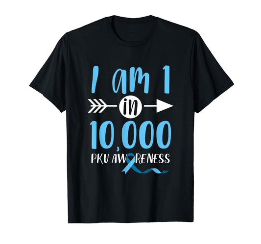 Phenylketonuria PKU Strong Warrior Heartbeat Awareness T-Shirt