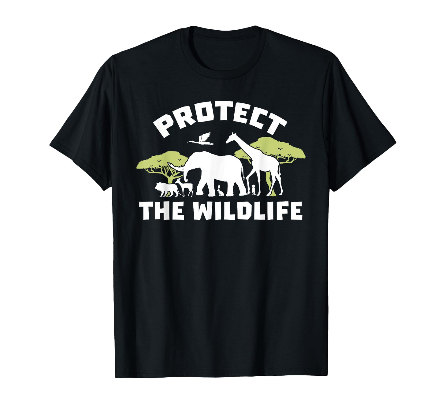 Funny Endangered Wild Animals Protect The Wildlife Safari T-Shirt