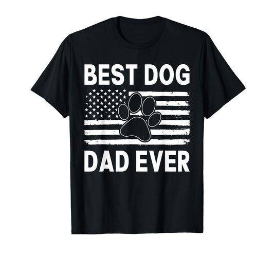 Funny Dad Fathers Day Dog Dad T-Shirt