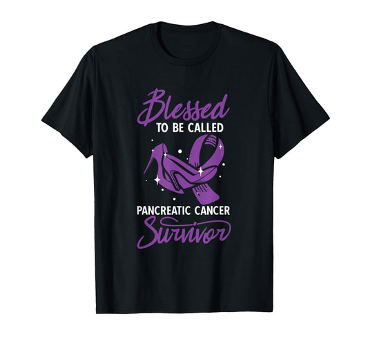 Blessed To Be Called A Survivor Pancreatic Cancer T-Shirt