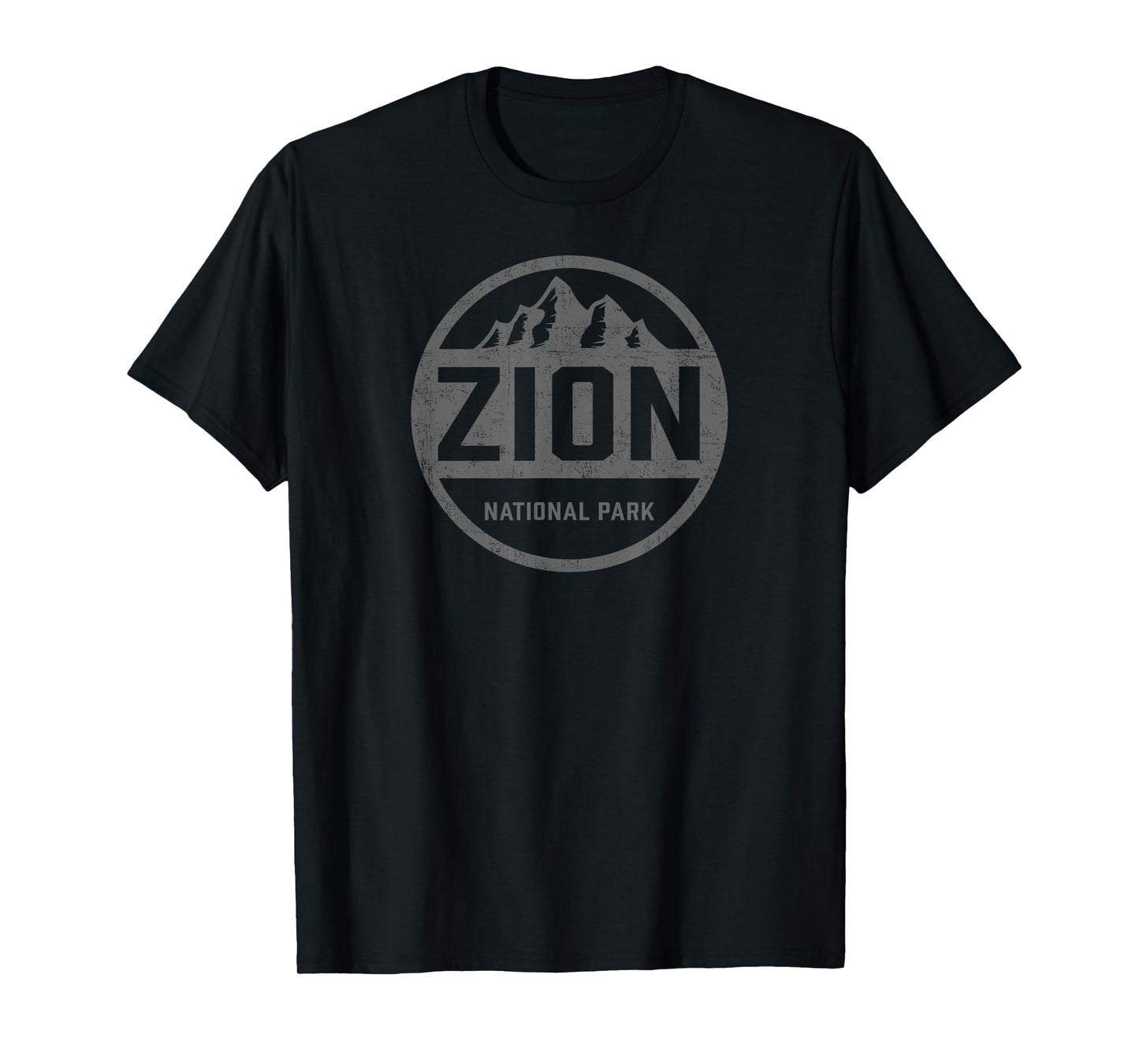 Retro Zion National Park Utah Mountain Women Men Kids Hiking T-Shirt