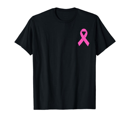 Cute Pink Ribbon Breast Cancer Awareness Women Men Kids T-Shirt