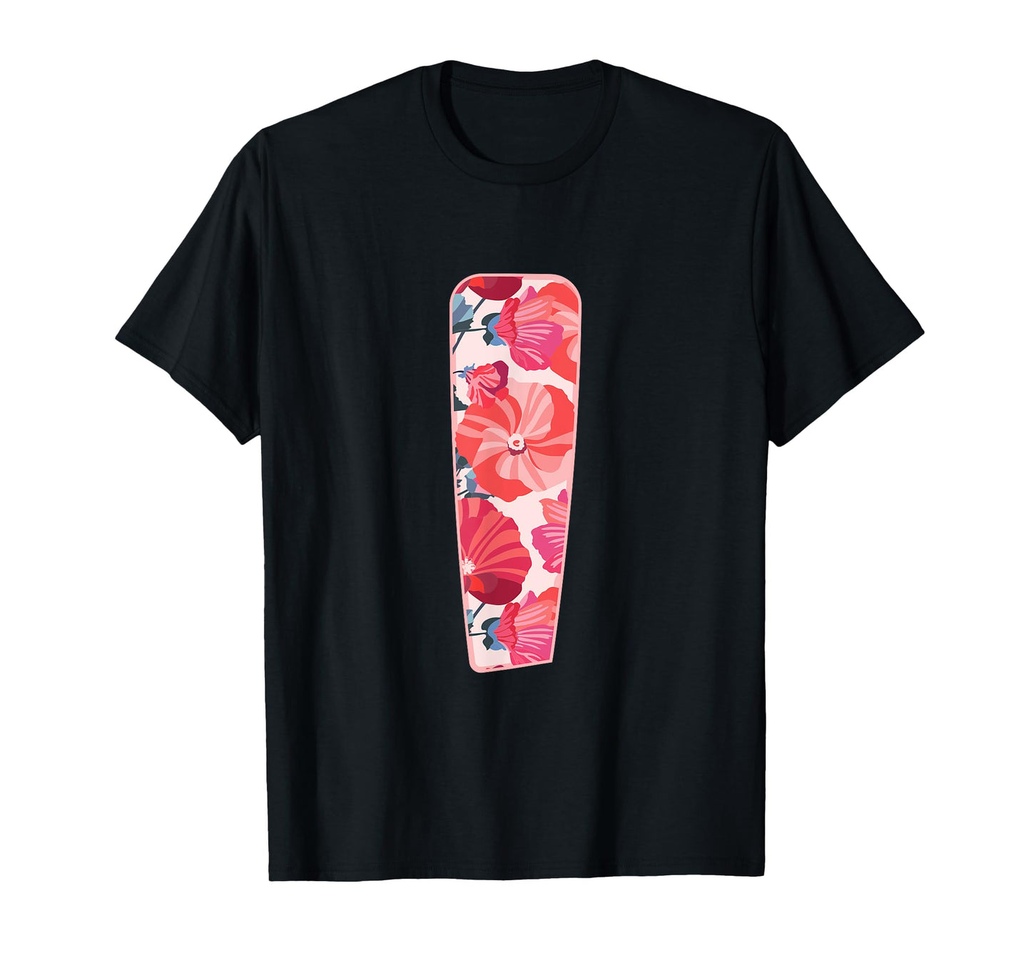 Letter I Sign Alphabet Last Name Vowel Flower Nature Gift T-Shirt