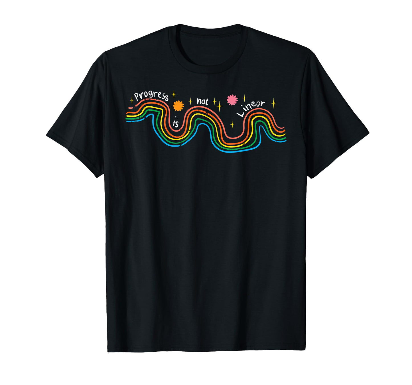 Special Education Teacher Progress Not Linear Sped Women Men T-Shirt