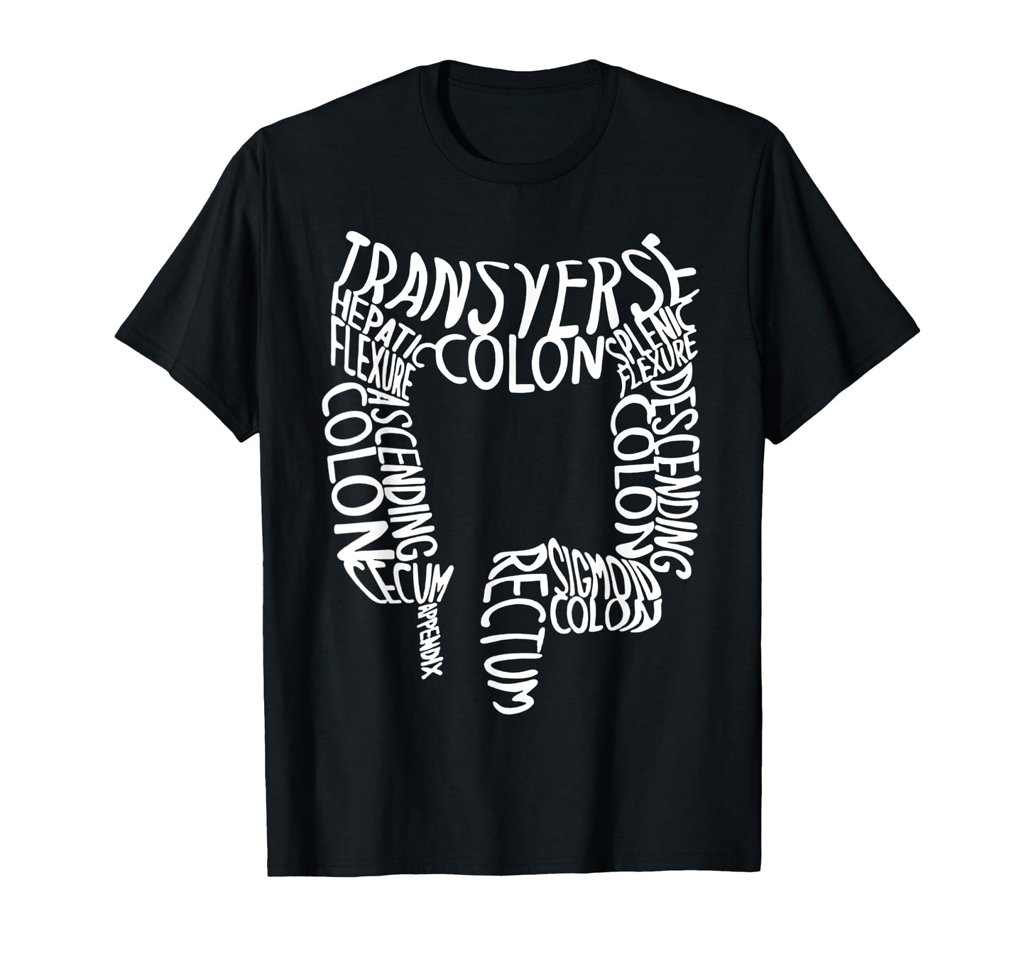 Nurse Endoscopy Colon Anatomy T-Shirt