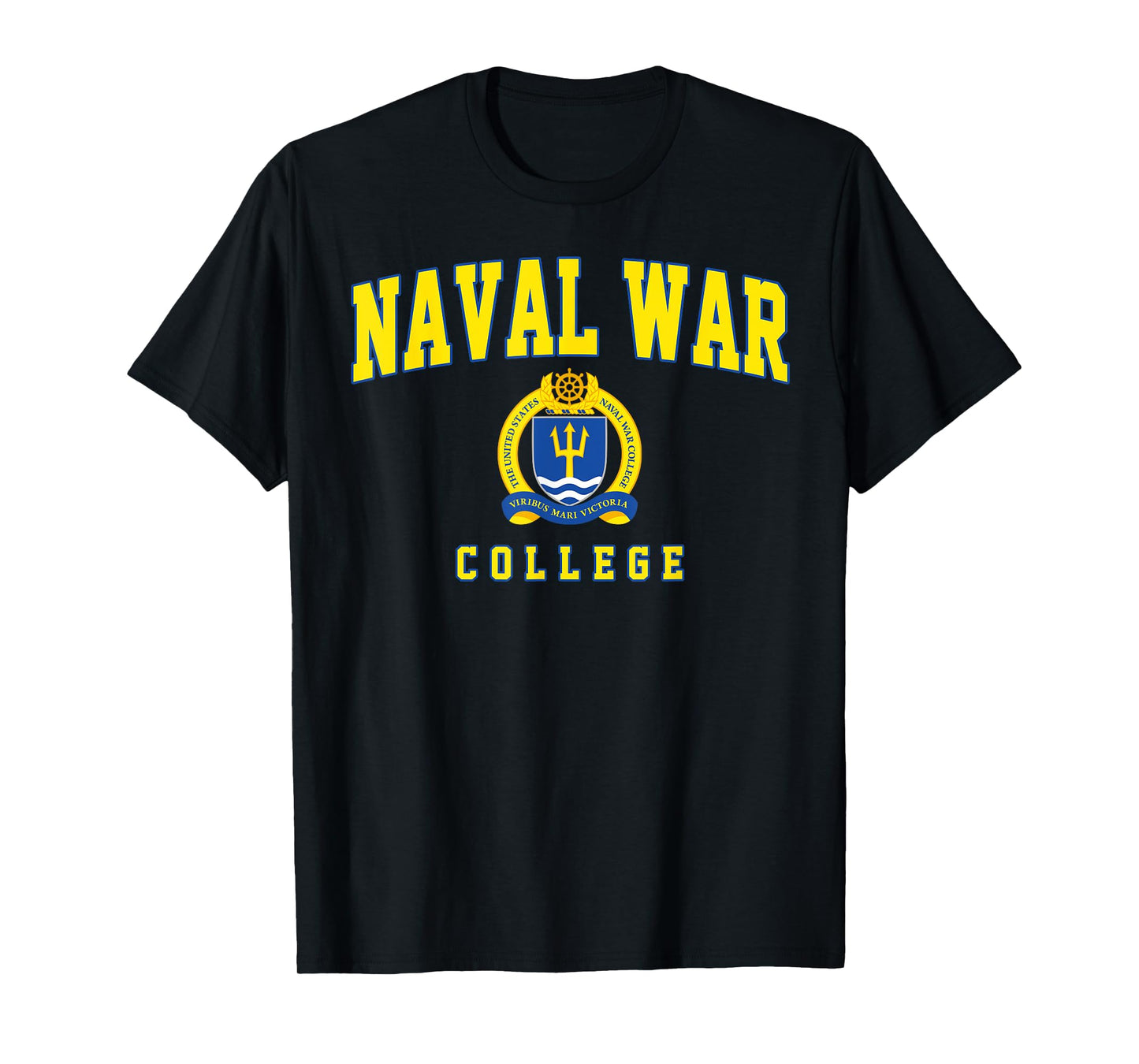 Naval War College Arch Vintage Sports Design Men Women T-Shirt