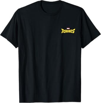 Marvel Rivals Official Video Game Logo Front & Back T-Shirt