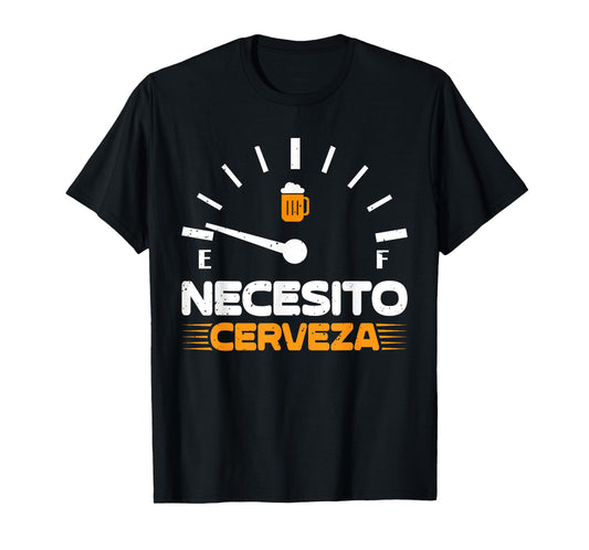 Beer Mexican Party men Necesito Cerveza Cinco De Mayo Beer T-Shirt
