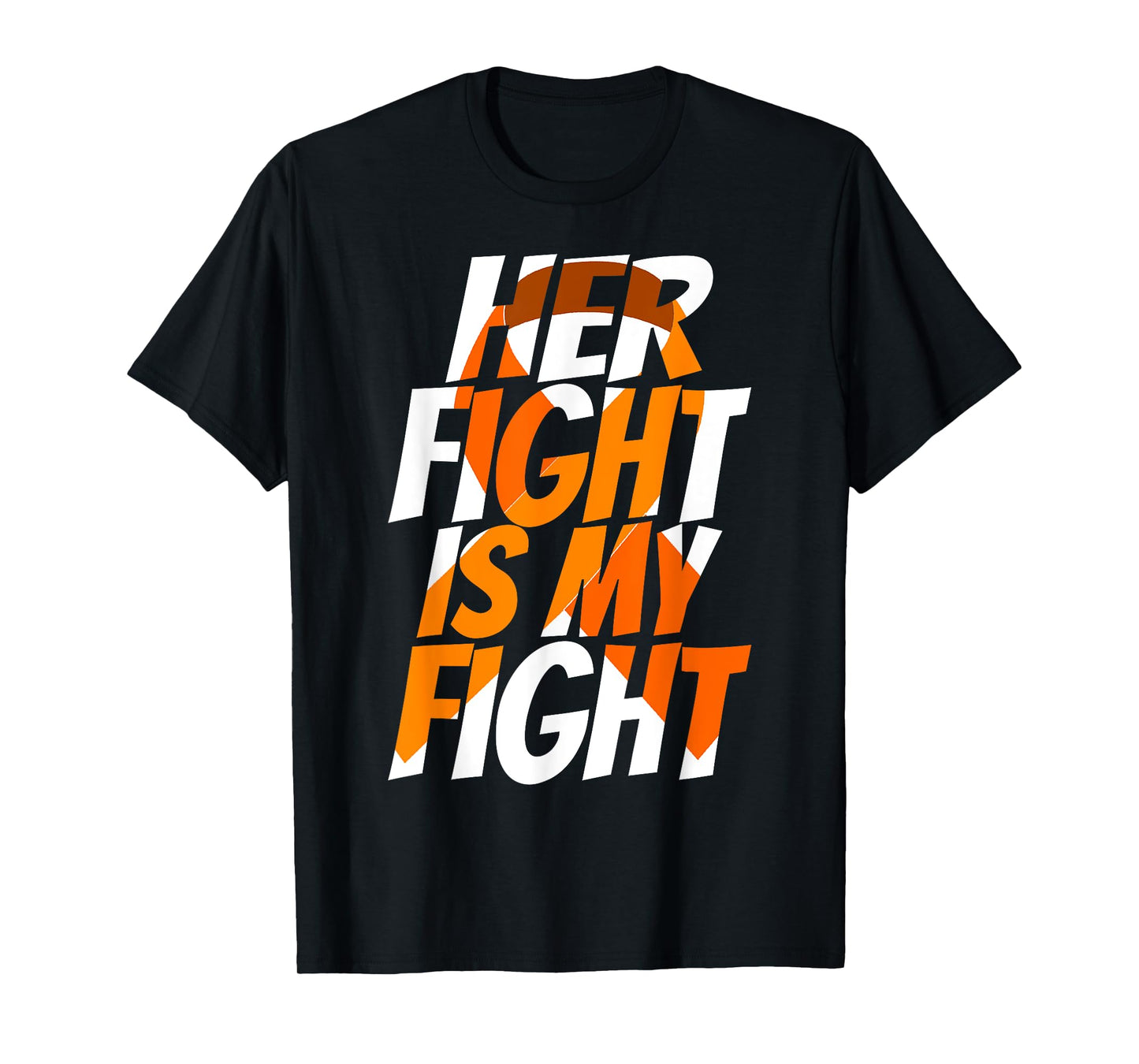 Orange Ribbon for Her Products Leukemia Awareness T-Shirt