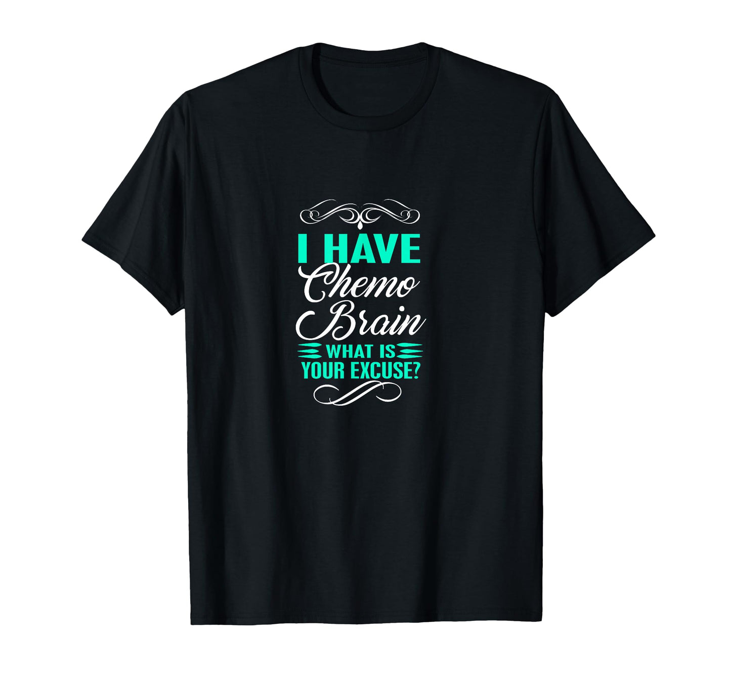 Funny Cancer Sucks Tee Shirt - I Have Chemo Brain Novelty T-Shirt