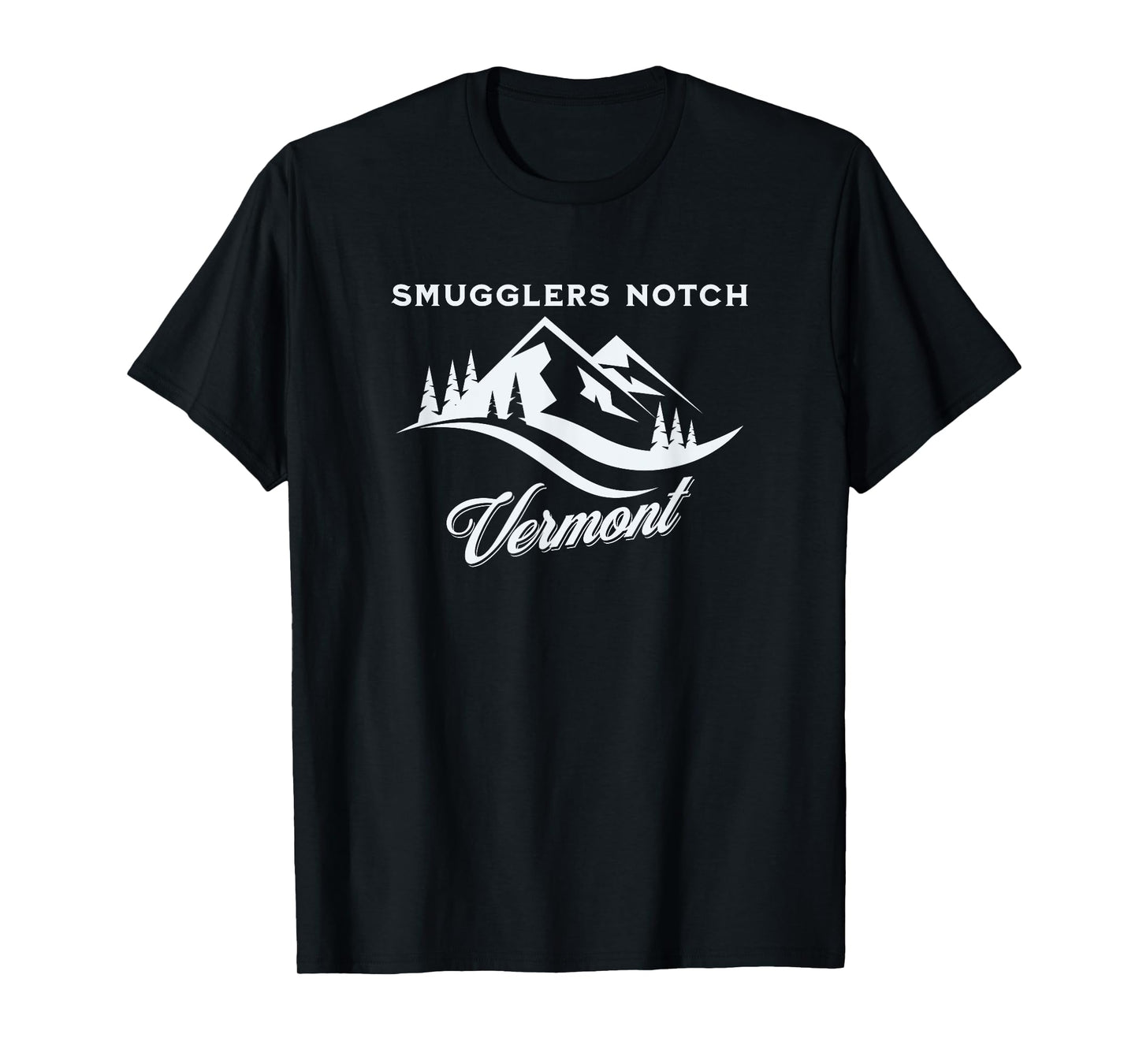 Smugglers Notch Vermont Mountain Vacation T-Shirt