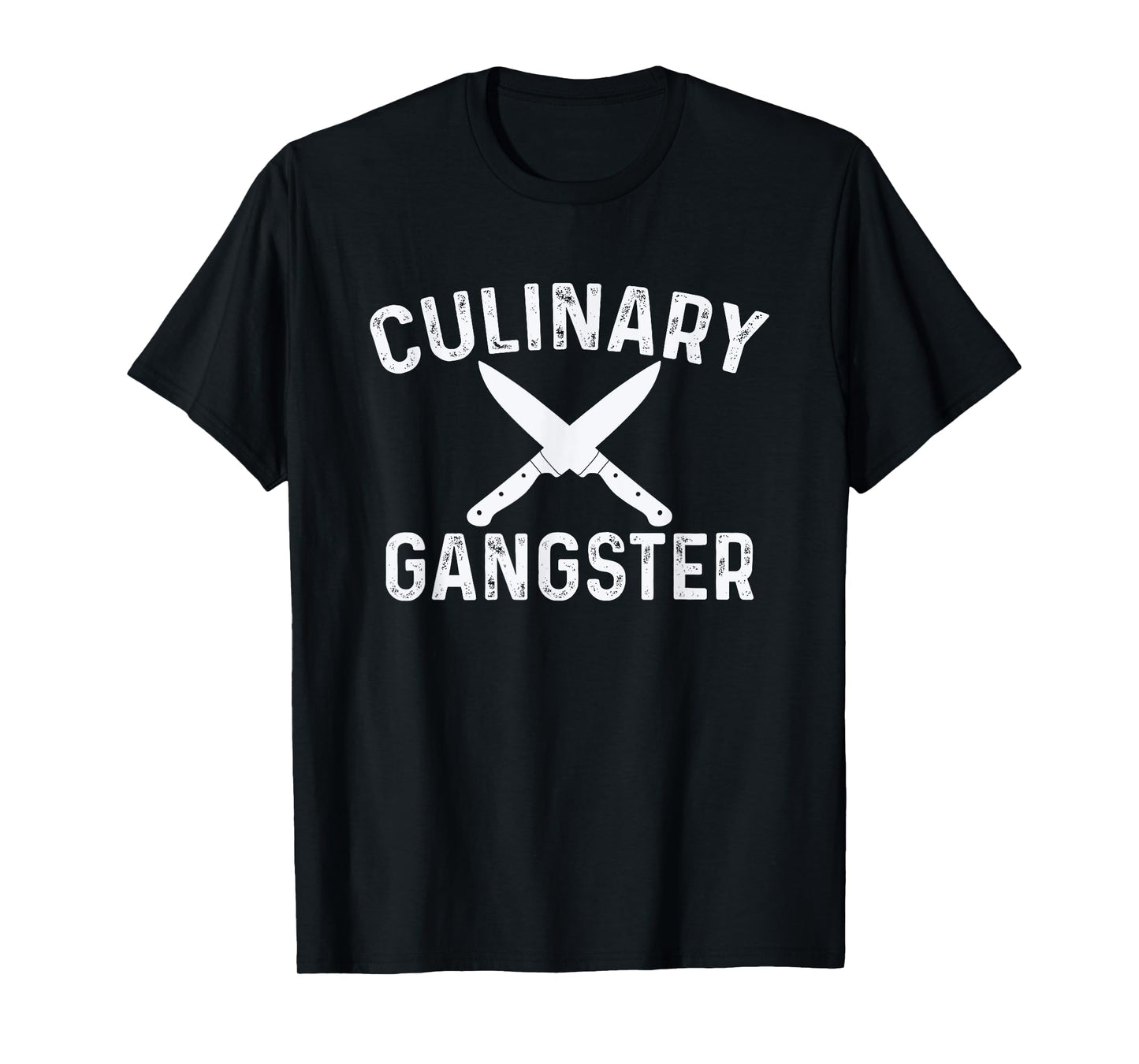 Culinary Gangster Cooking Themed Chefs Cooking Enthusiasts T-Shirt