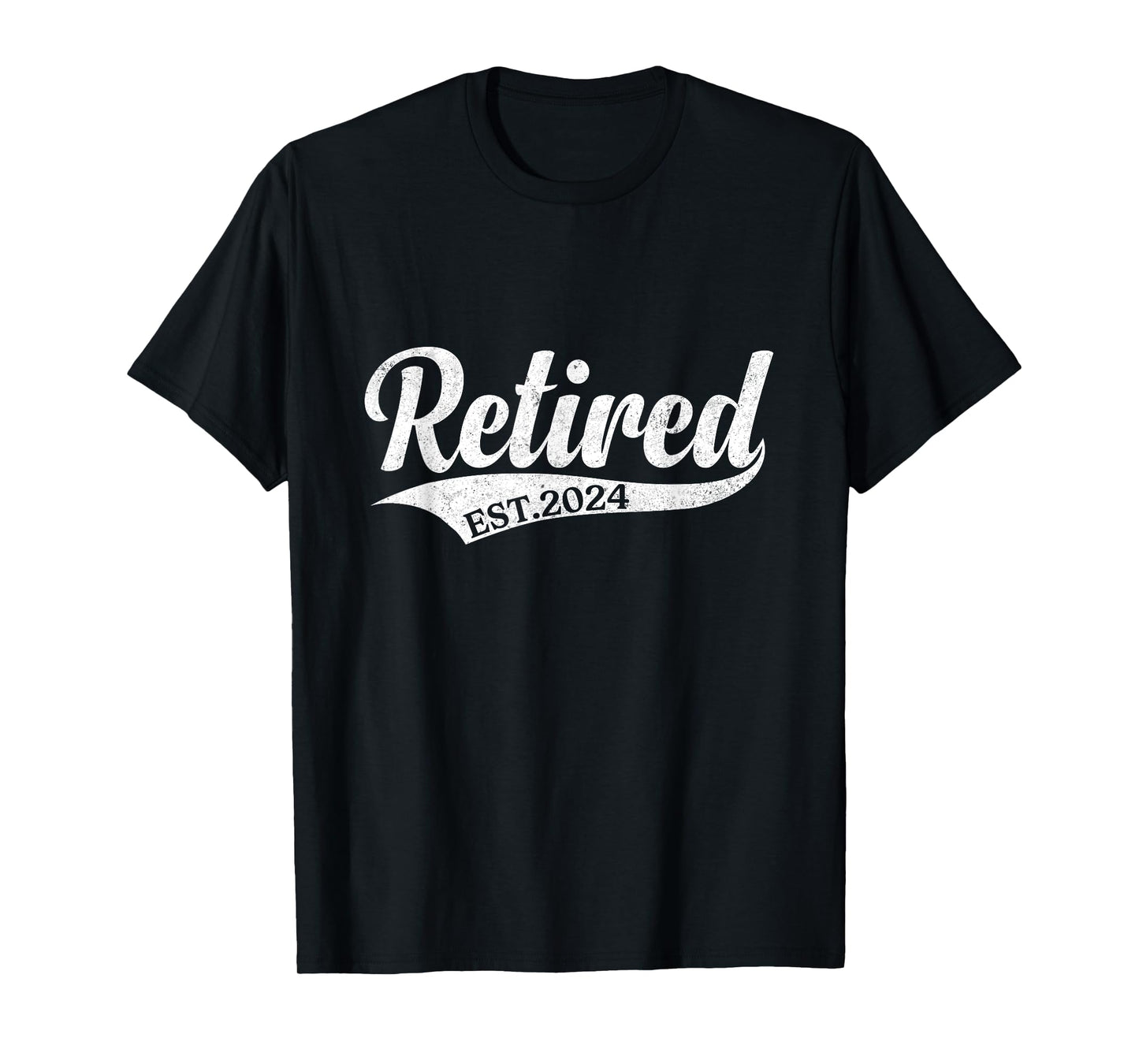 Retired Est. 2024 Retirement Men Women T-Shirt