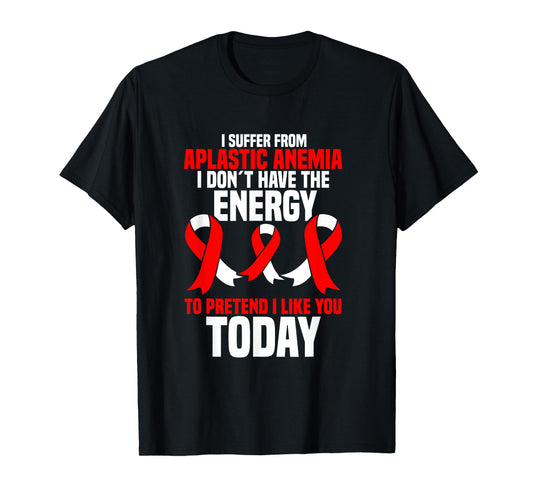 Anemia Survivor Awareness Product Aplastic Anemia Warrior T-Shirt