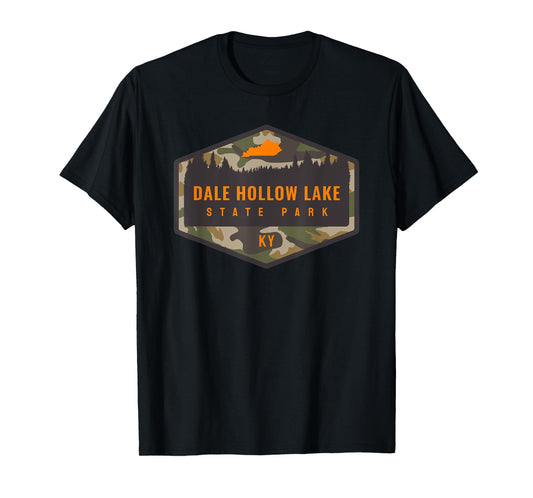 Dale Hollow Lake State Park Kentucky KY Camouflage Vacation T-Shirt