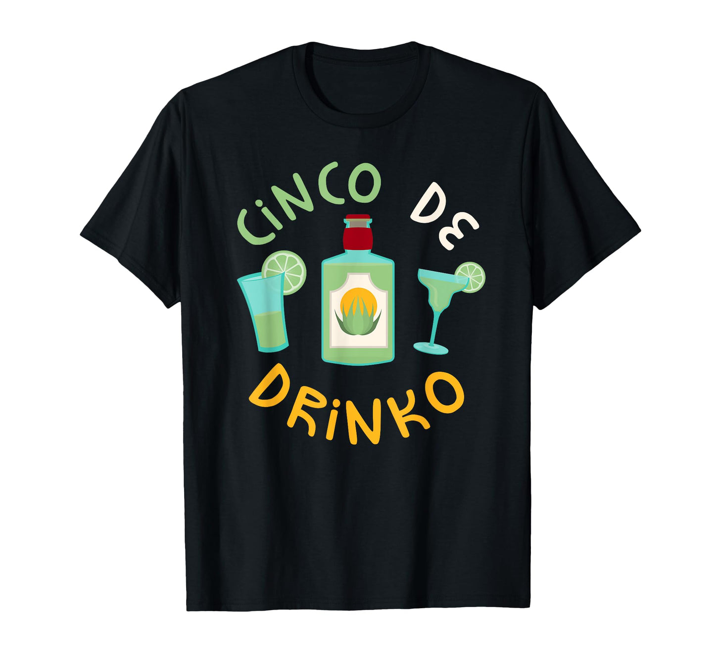 Cinco De Drinko Shirt Men Women Cinco De Mayo Party T-Shirt