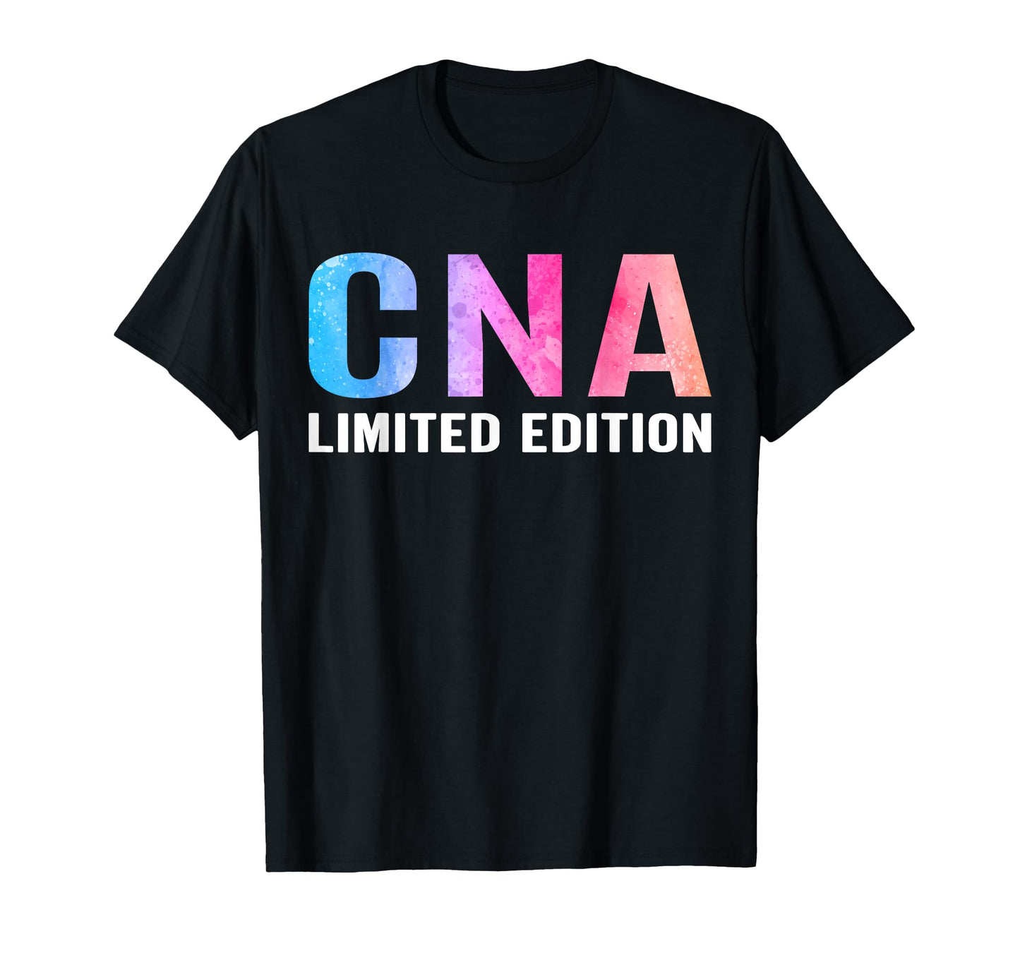 CNA Certified Nursing Assistant Gifts CNA Humor T-Shirt Black Unisex-Adults Small Regular Fit Short Sleeve Crew Neck T-Shirt
