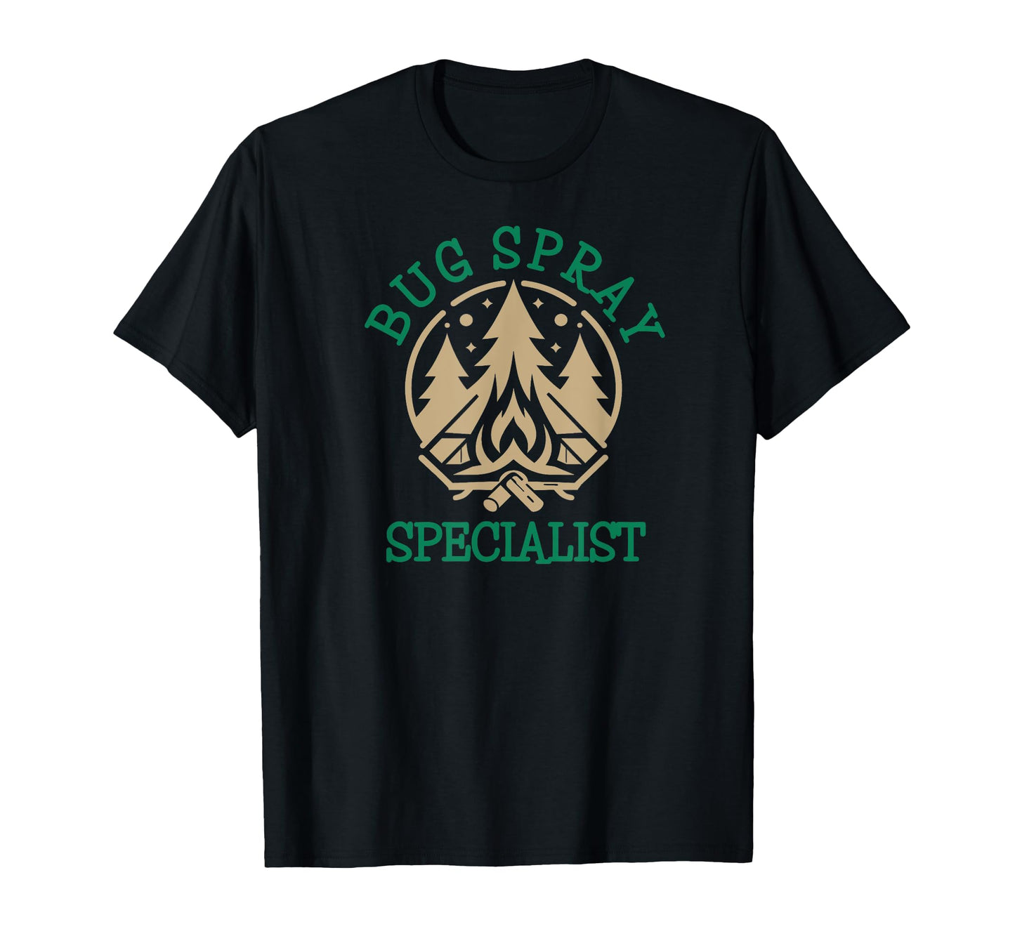 Bug Spray Specialist Camp Crew Family Humor for All Ages T-Shirt