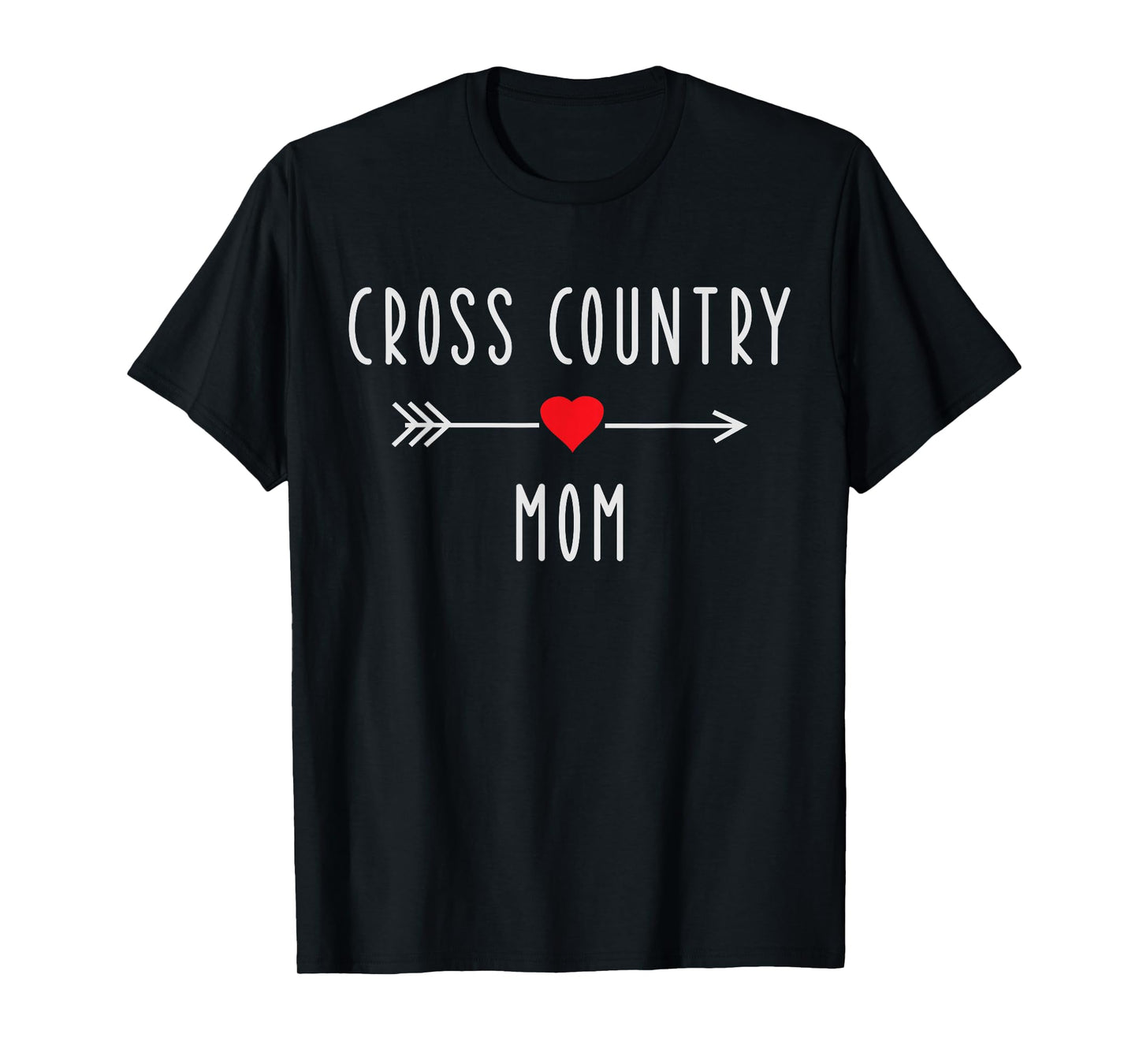 Cross Country Mom Womens Funny Running XC Runner Mom Gift T-Shirt