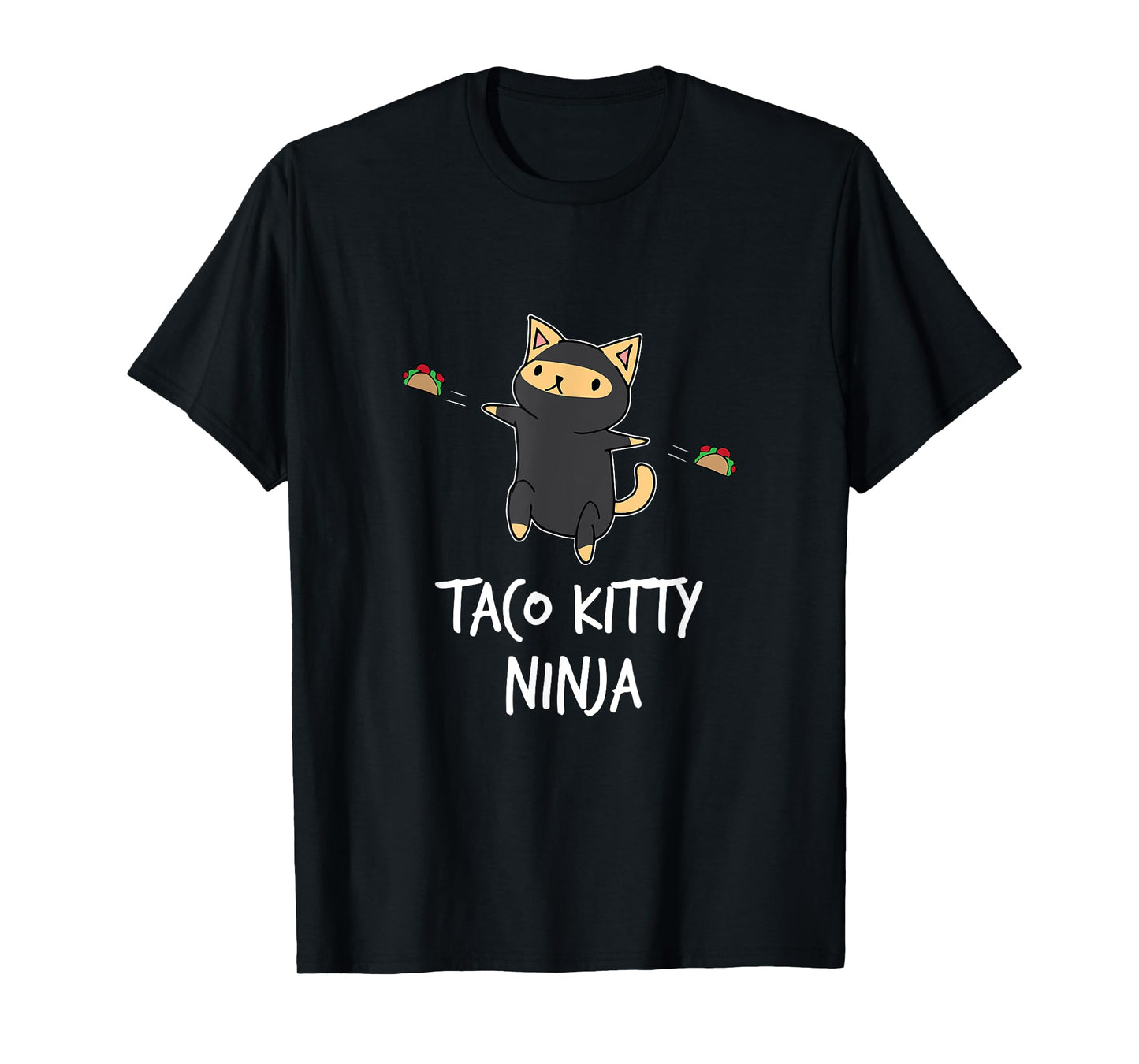 Taco Kitty Ninja - Funny Cat T-Shirt Men Women Girls Kids T-Shirt