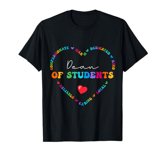 Cute Dean Of Students Appreciation Back to School T-Shirt