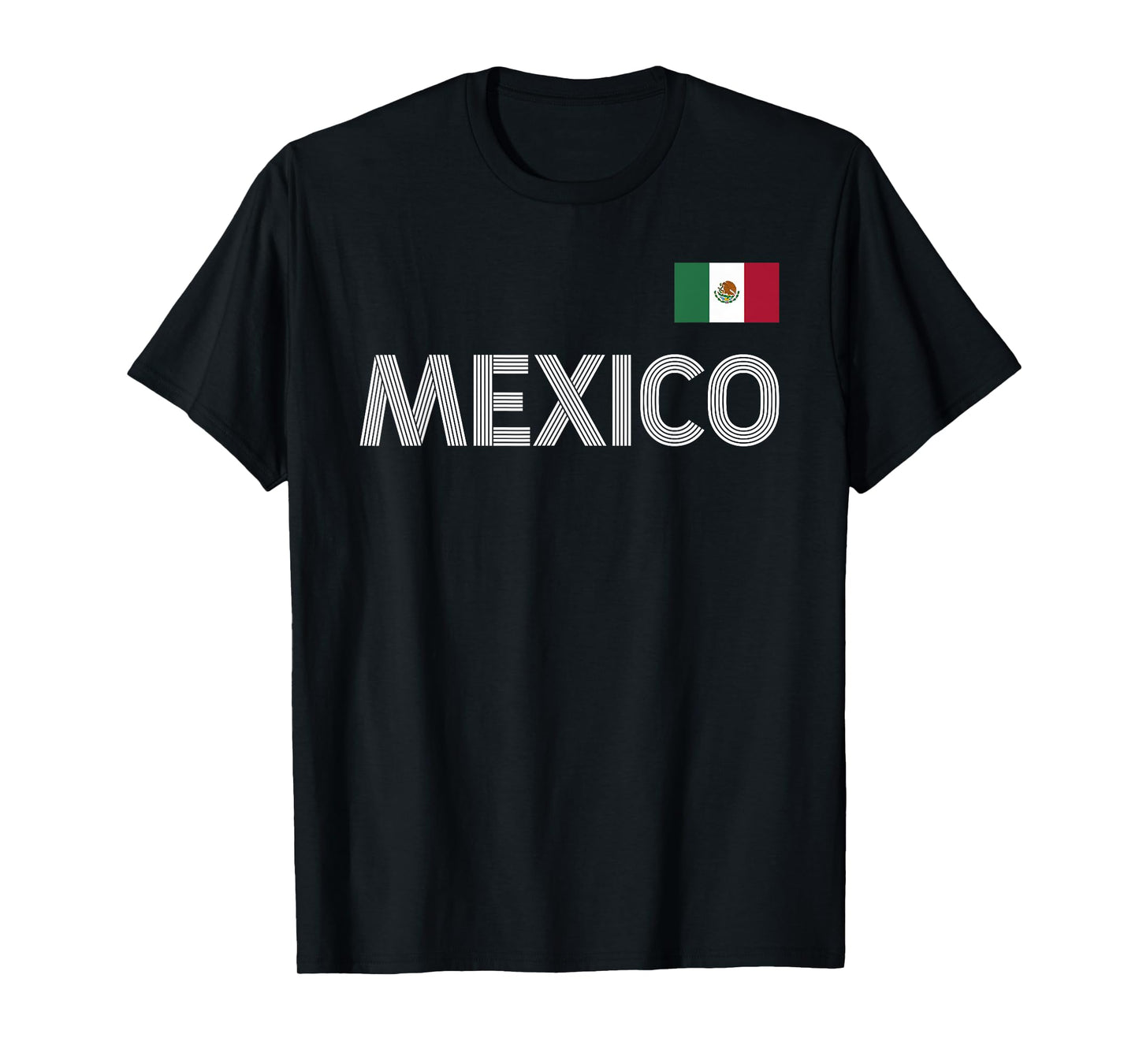 Mexico Vintage Mexican Flag Pride Hat Jersey T-Shirt