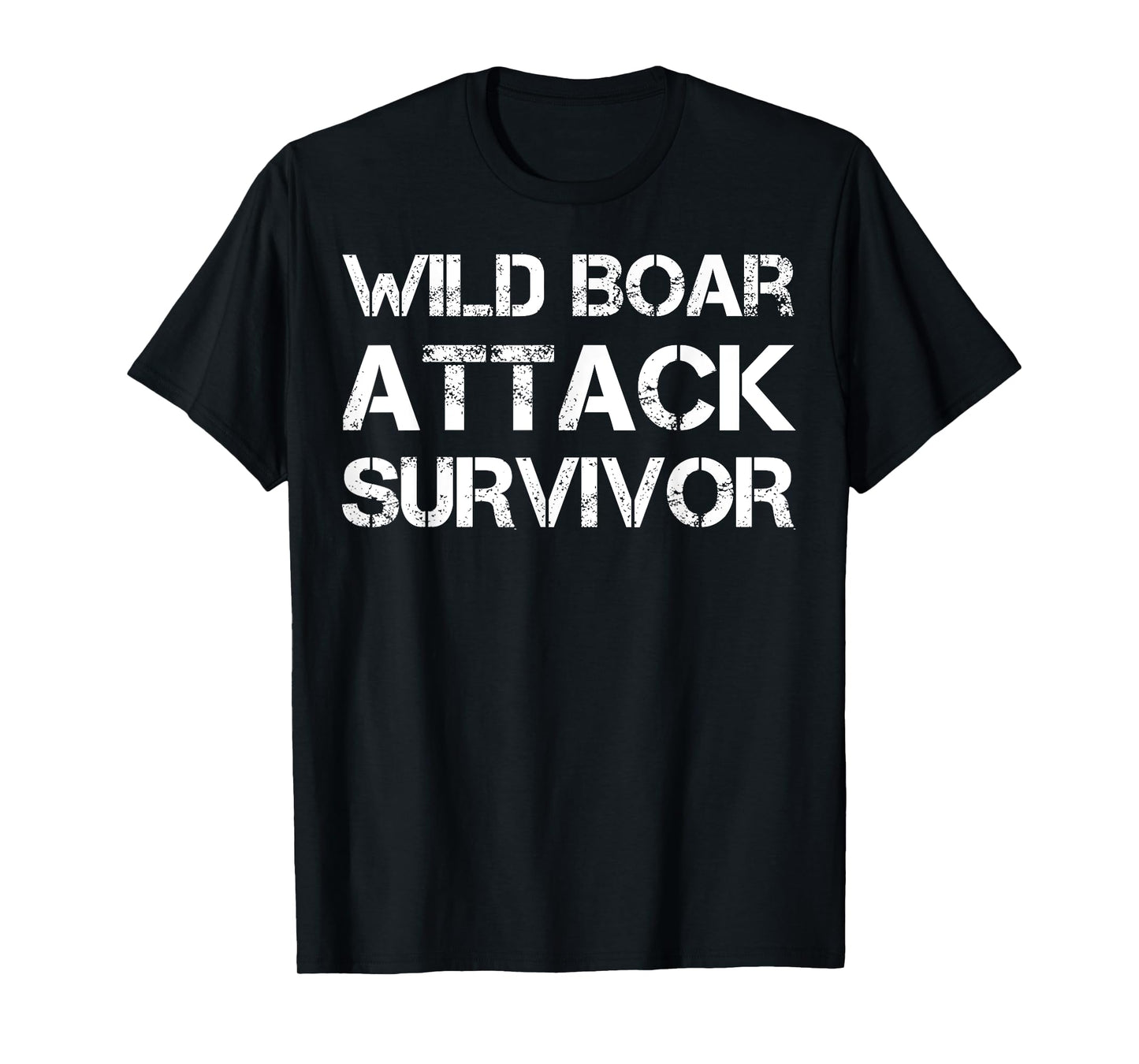 Wild Boar Attack Survivor T-Shirt