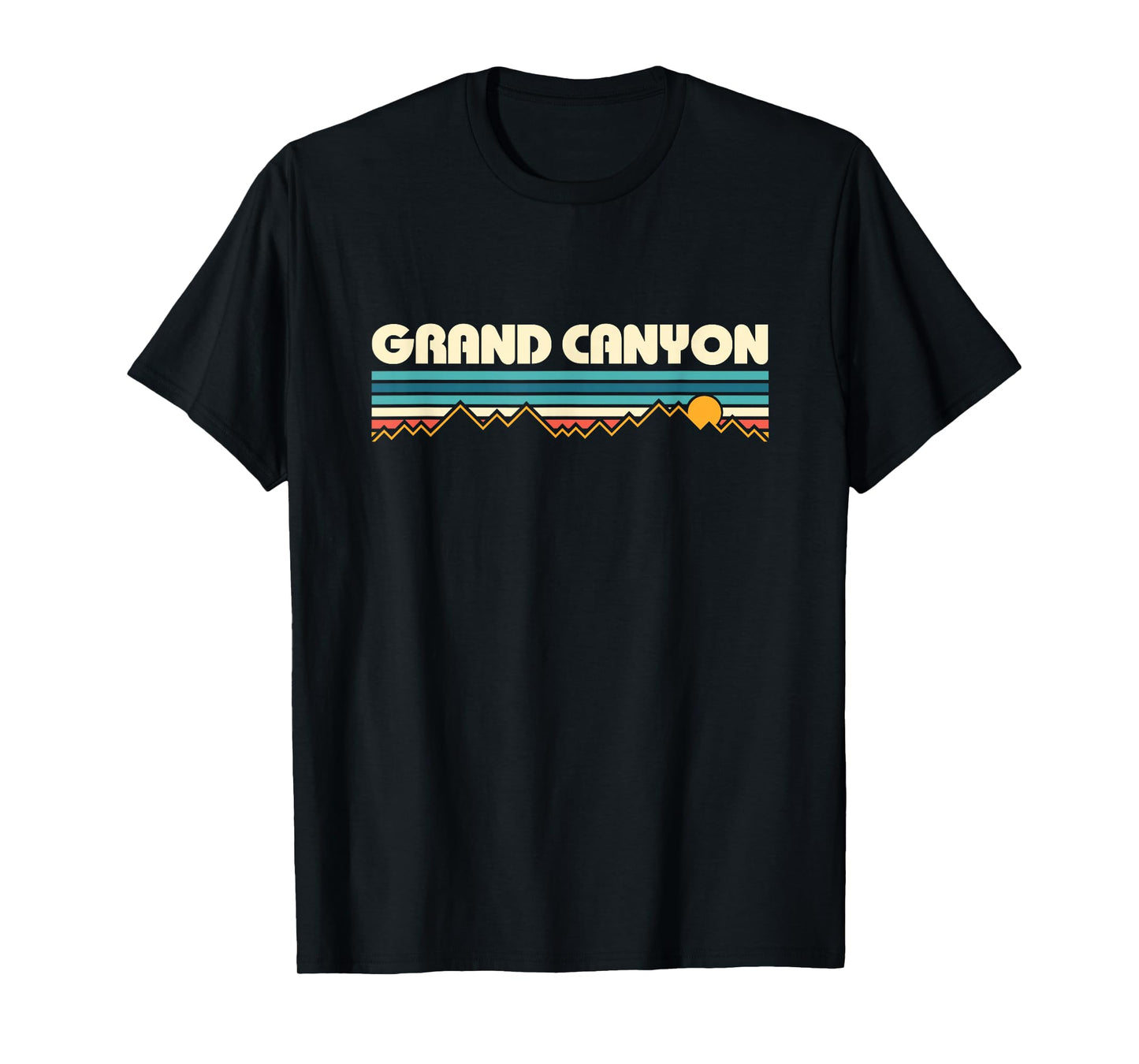Grand Canyon Retro 80s Sunset T-Shirt