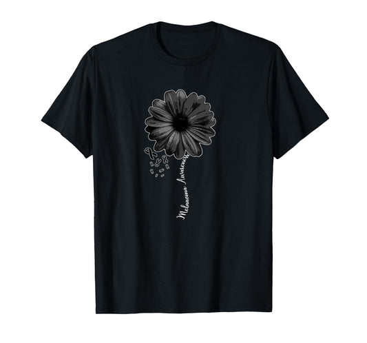 Melanoma Awareness Family T-shirt Survivor Pretty Gift T-Shirt