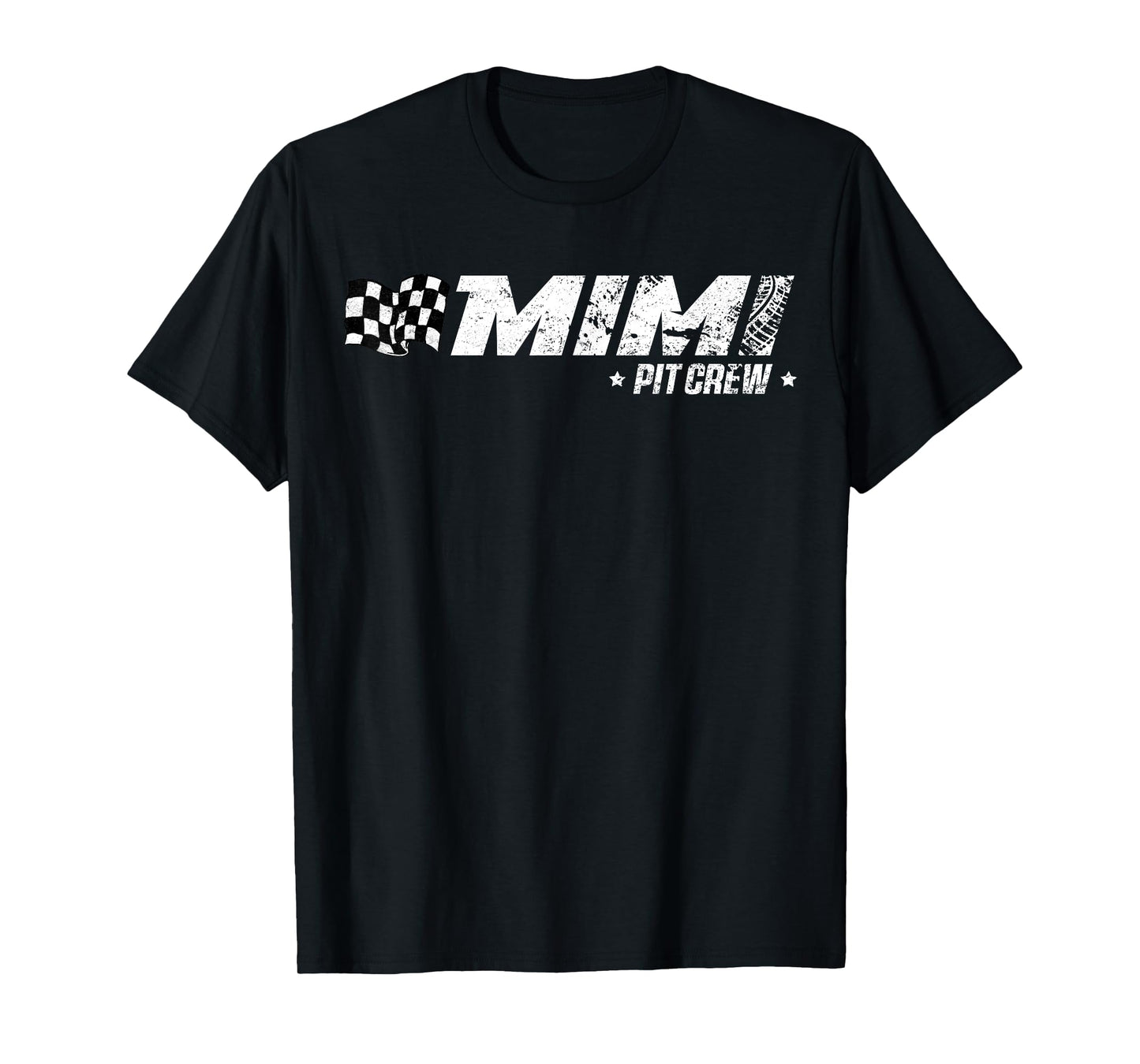 Mimi Pit Crew Race Car Birthday Family Racing T-Shirt