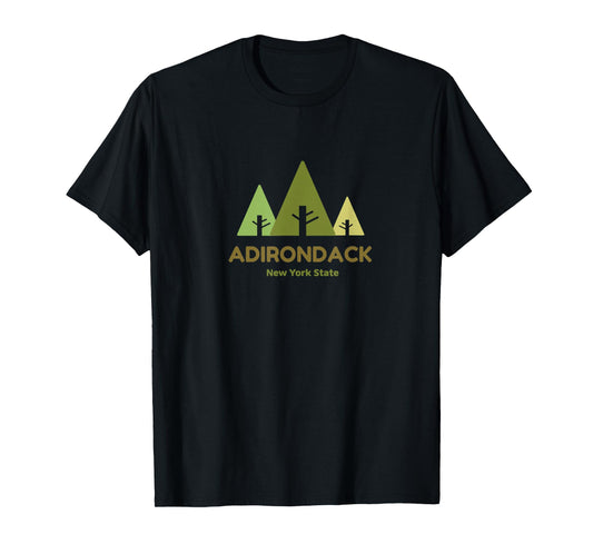 Adirondack High Peak mountains, camping outdoor nature ADK T-Shirt