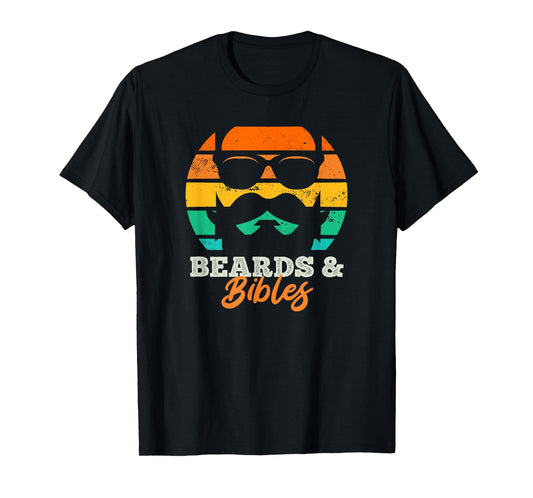 Beards & Bibles Funny Beard Christian T-Shirt