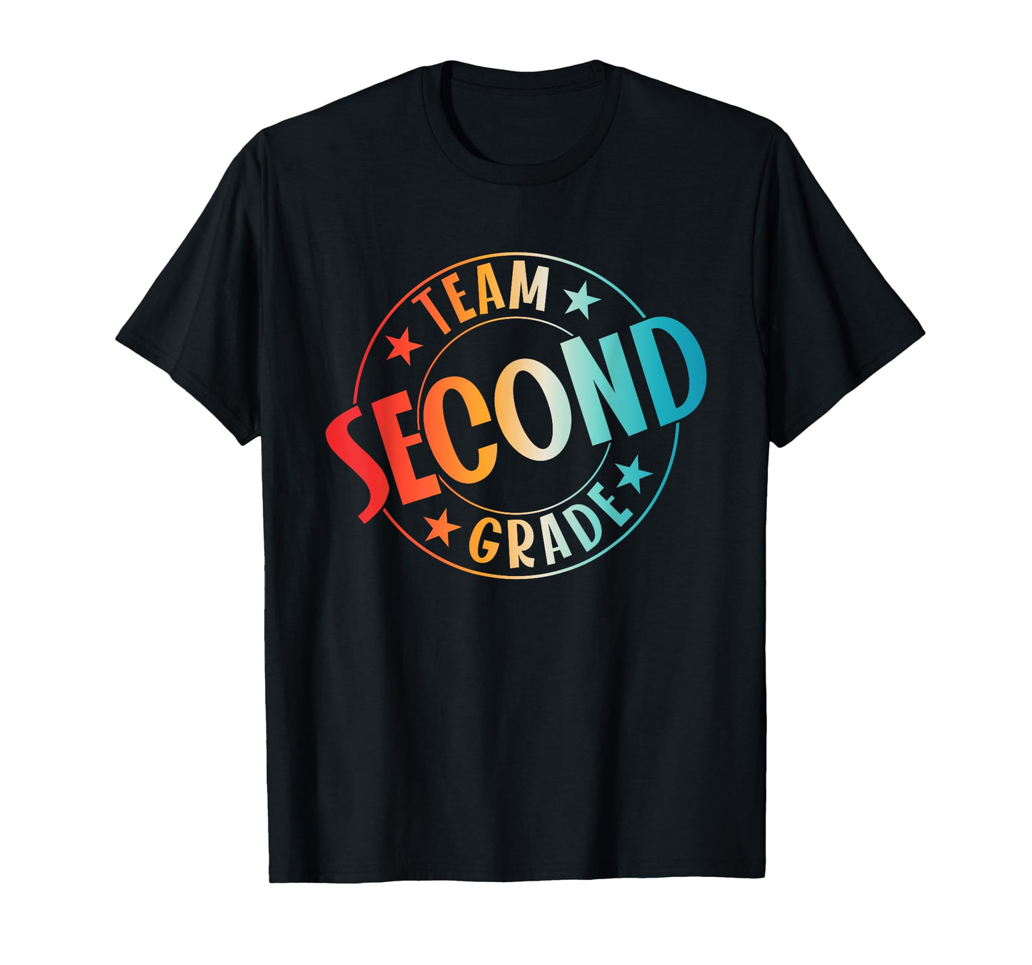 Team Second Grade Teacher Student Back To School 2nd Grade T-Shirt