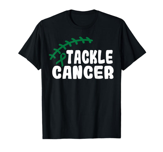 Tackle Liver Cancer Shirt For Football Lovers Fans T-Shirt