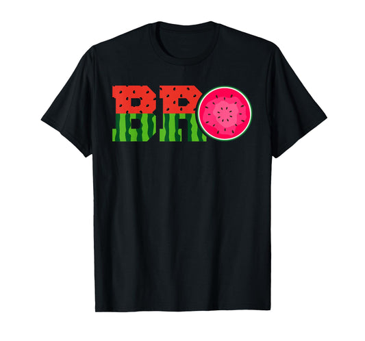 Funny Watermelon Bro Cute Summer Vacation Brother Sibling T-Shirt for Men Women Kids
