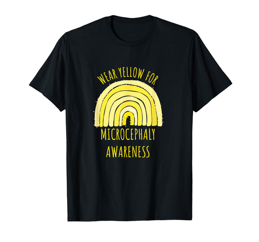 Wear Yellow For Microcephaly Awareness Shirt | Microcephaly T-Shirt
