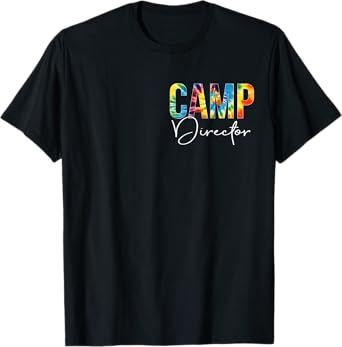 Camp Director Women Tie Dye Back To School Appreciation Day T-Shirt