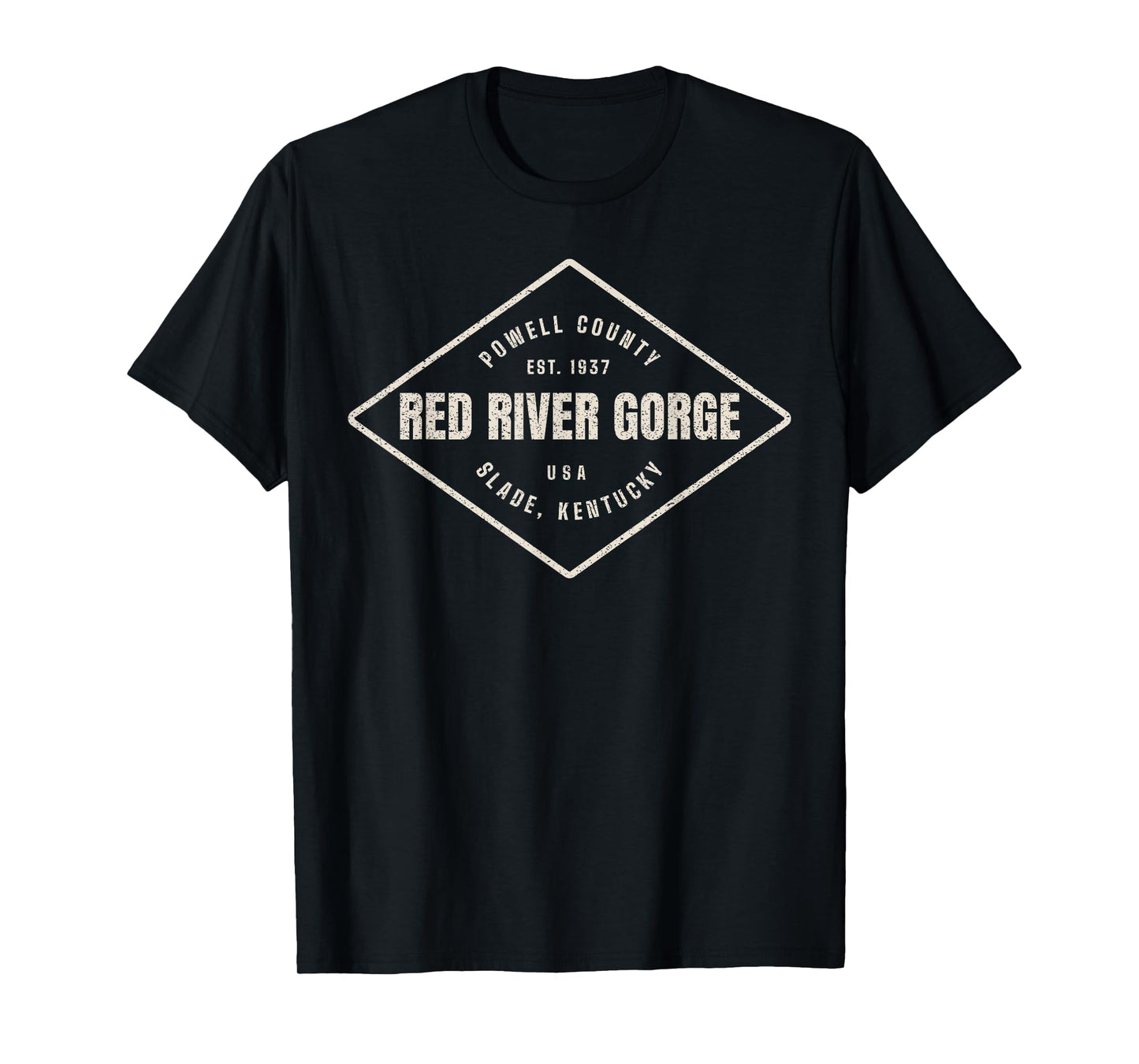 Red River Gorge Kentucky Souvenir Design T-Shirt